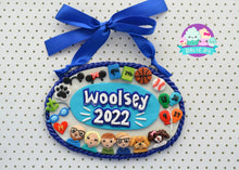 Load image into Gallery viewer, custom polymer clay christmas ornament