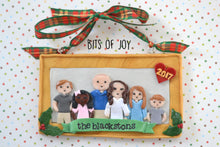 Load image into Gallery viewer, BESTSELLING Framed Family Portrait Ornament