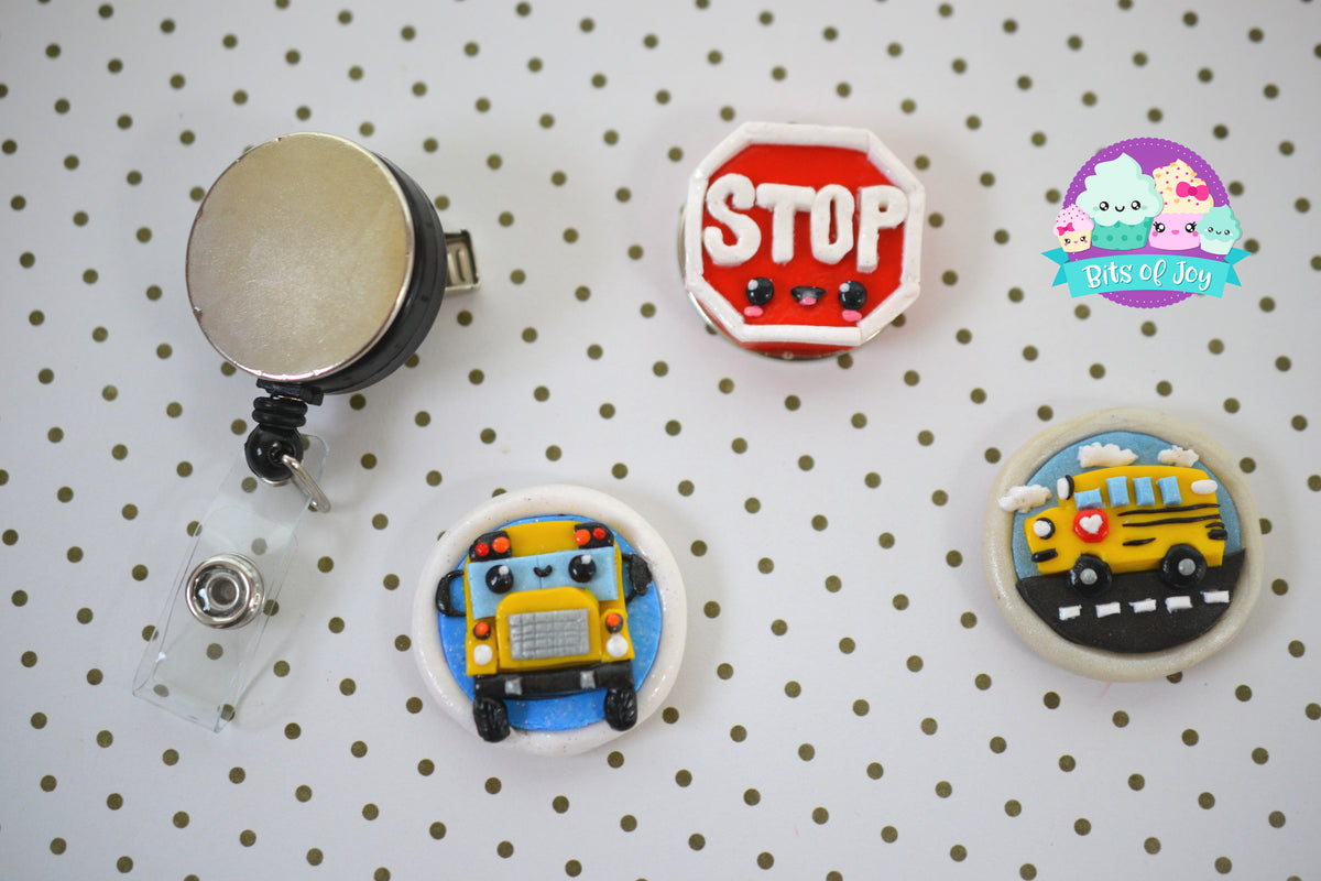 Boba Badge Reel, Boba Badge Holder, Boba Drink Clip