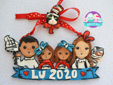 Load image into Gallery viewer, Themed Dress Up Family Ornaments