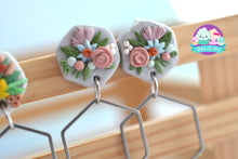 Load image into Gallery viewer, Custom Floral Metal Accent Studs