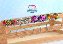 Load image into Gallery viewer, Custom Floral Metal Accent Studs