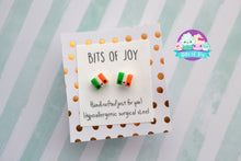Load image into Gallery viewer, St. Patty's Flag Studs