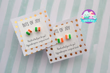Load image into Gallery viewer, St. Patty's Flag Studs