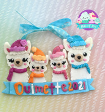 Load image into Gallery viewer, Animal Family Ornaments