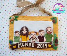 Load image into Gallery viewer, BESTSELLING Framed Family Portrait Ornament