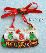 Load image into Gallery viewer, Animal Family Ornaments