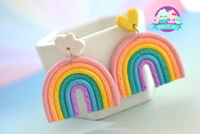 Load image into Gallery viewer, Rainbow Radiance Studs
