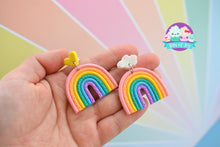 Load image into Gallery viewer, Rainbow Radiance Studs