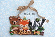 Load image into Gallery viewer, Animal Family Ornaments