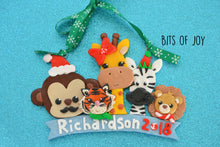 Load image into Gallery viewer, Animal Family Ornaments