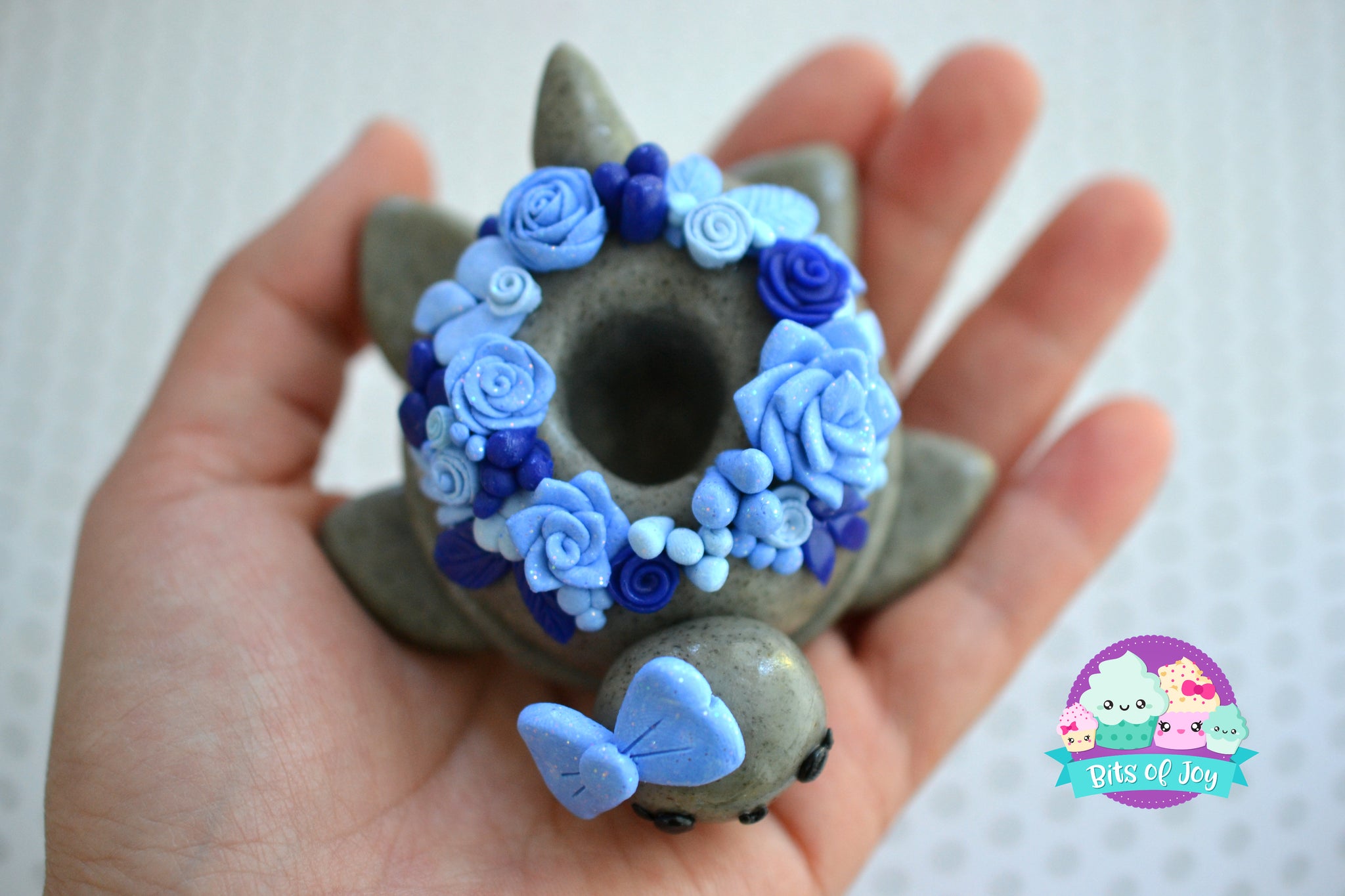 polymer clay air plant holder Succulent Turtle Air Plant Holder – Bits of Joy