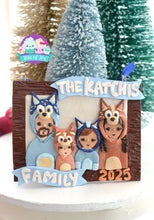 Load image into Gallery viewer, BESTSELLING Framed Family Portrait Ornament