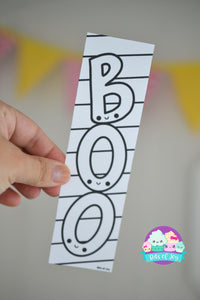 Halloween Bookmark Trio