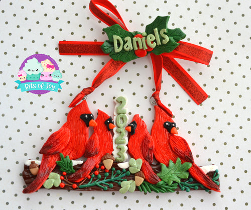 Animal Family Ornaments