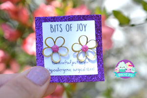 Breath of Spring Floral Studs