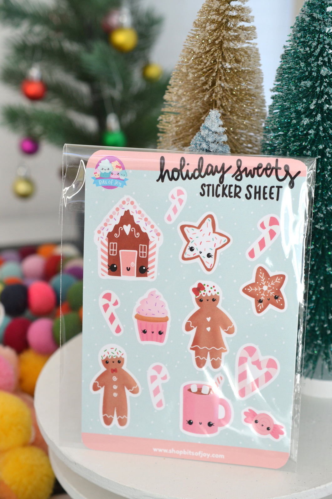 Holiday Sweets Sticker Sheet