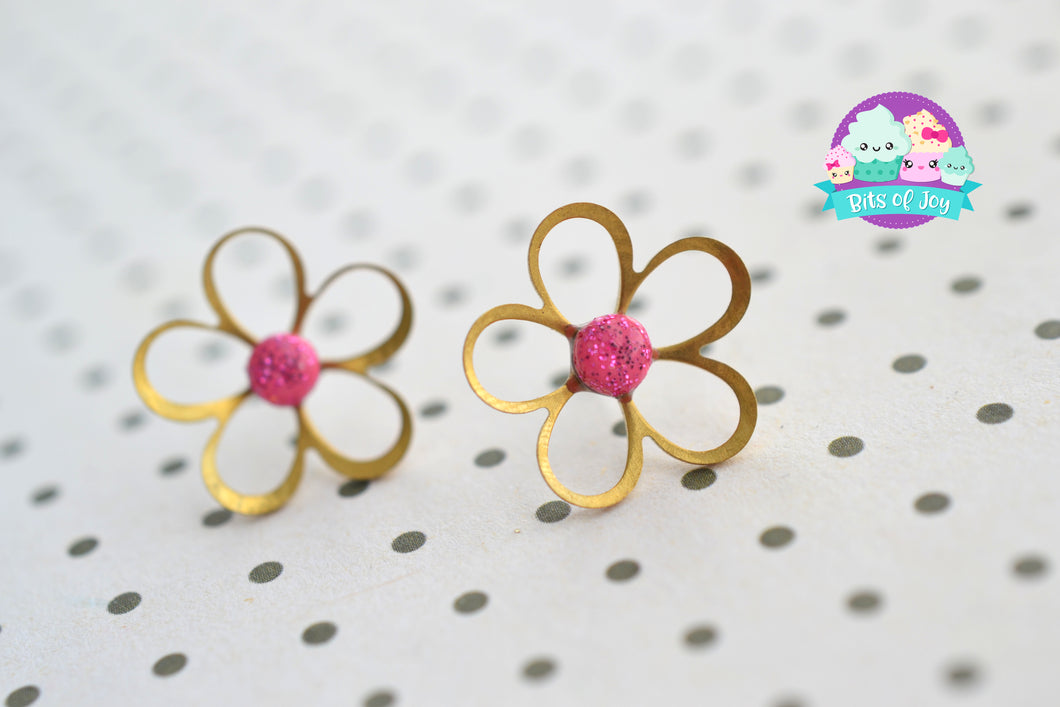 Breath of Spring Floral Studs