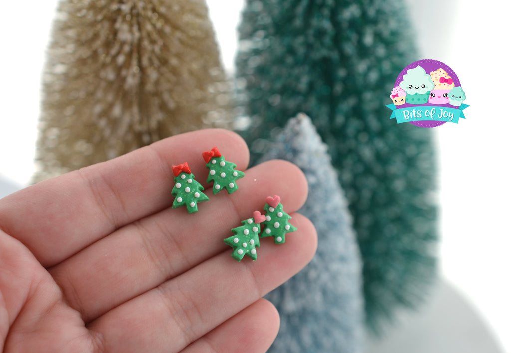 Christmas Tree Studs-6 styles!