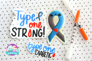 Type One Diabetes Awareness Sticker Bundle-Includes 3 Stickers