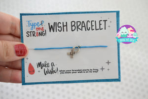 Type One Diabetes Awareness Wish Bracelet