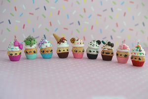 Kawaii Cupcake Charms