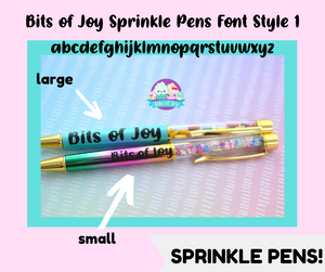 Rainbow Jimmy Sprinkle Pen