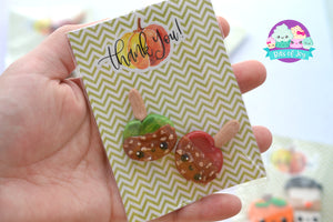 Caramel & Candy Apple Magnet Set