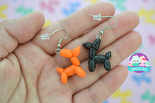 Load image into Gallery viewer, Balloon Dog Dangle Earrings
