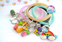Load image into Gallery viewer, CUSTOM Glitter Silicone Bangle Key Holder
