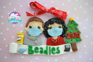 Pandemic Family Ornament