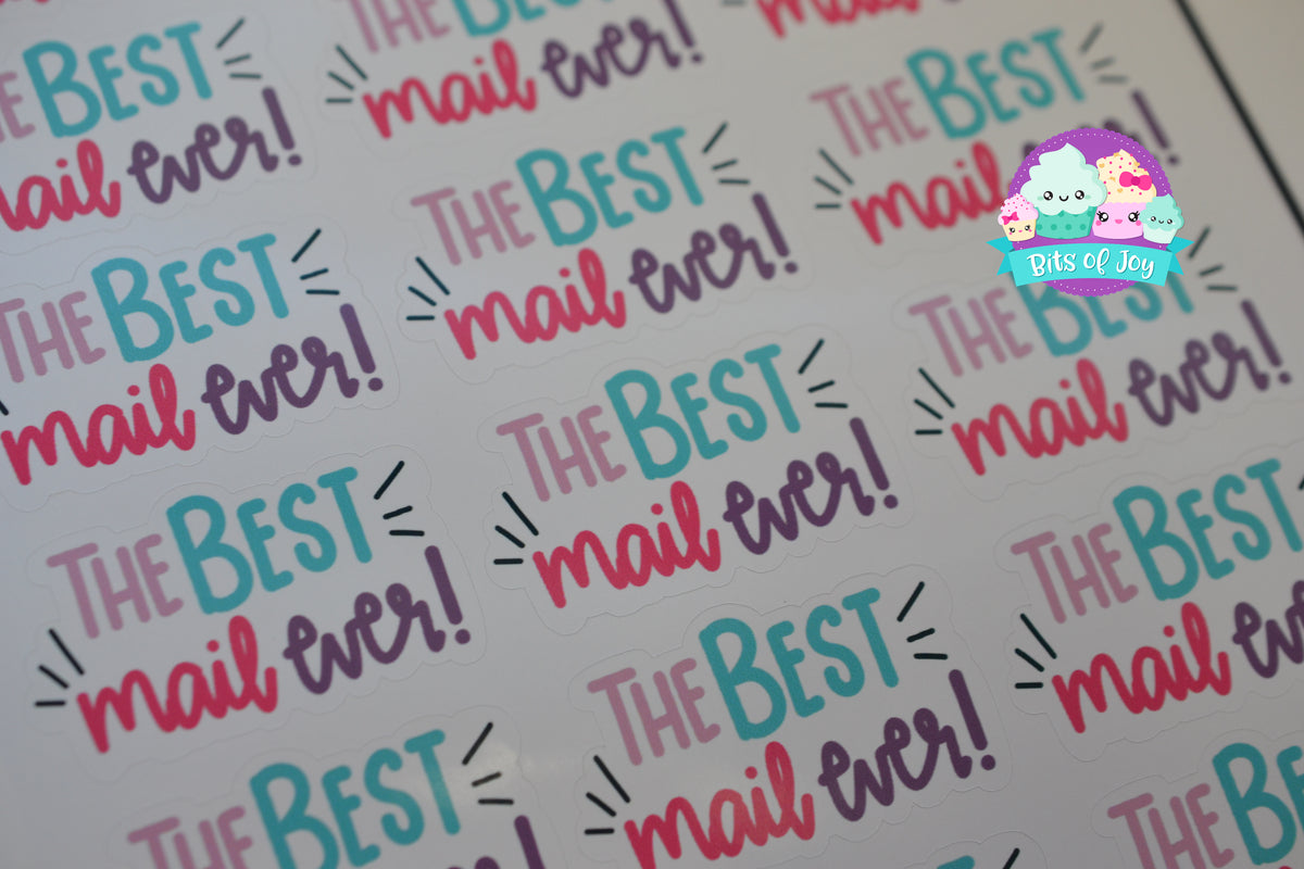 Best Mail Ever Digital Sticker File – Bits of Joy