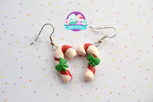 Peppermint Candy Cane Dangles