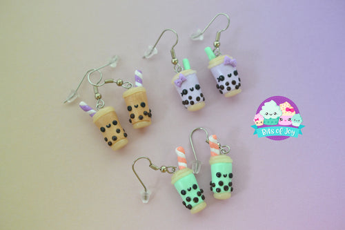 Custom Boba Tea Dangles