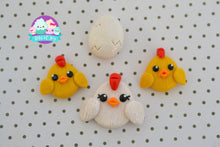 Load image into Gallery viewer, Mommy &amp; Me Baby Chick Magnet Set