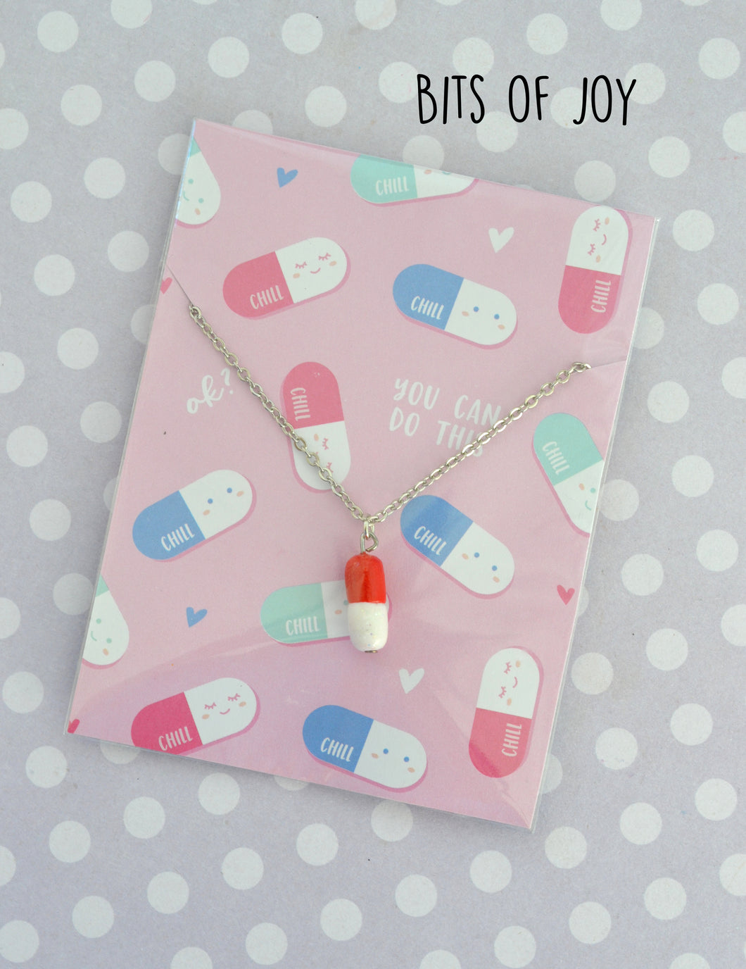 Chill Pill Necklace Gift