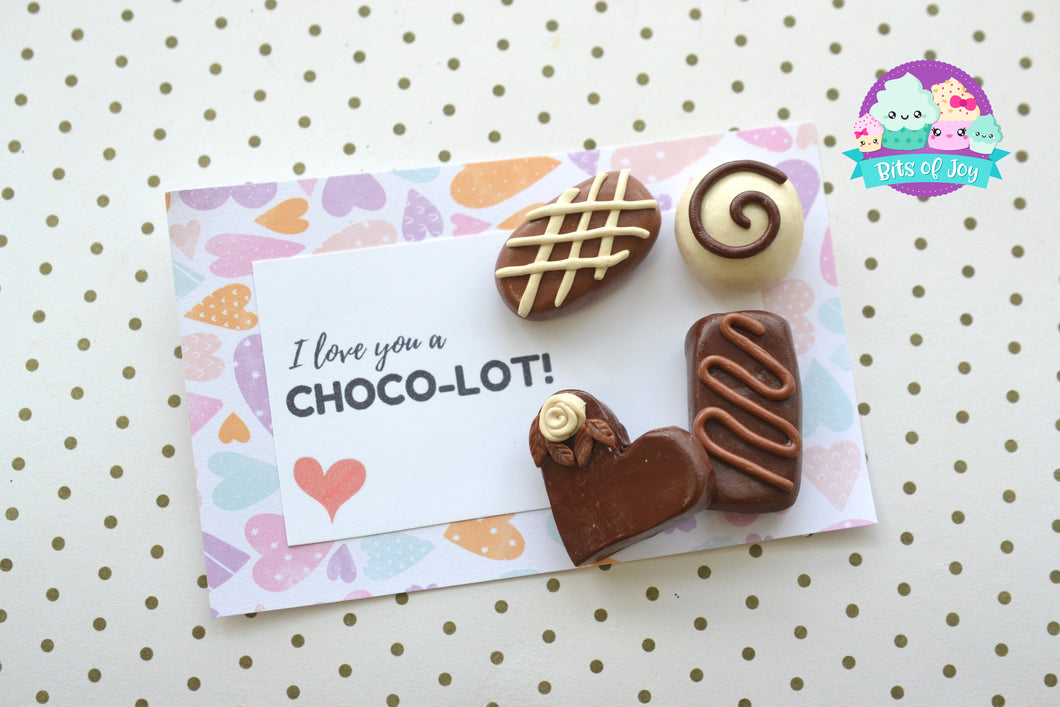 Chocolates Valentine's Pun Card