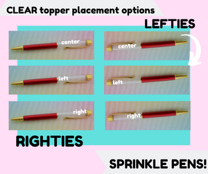 CUSTOM Theme Sprinkle Pen