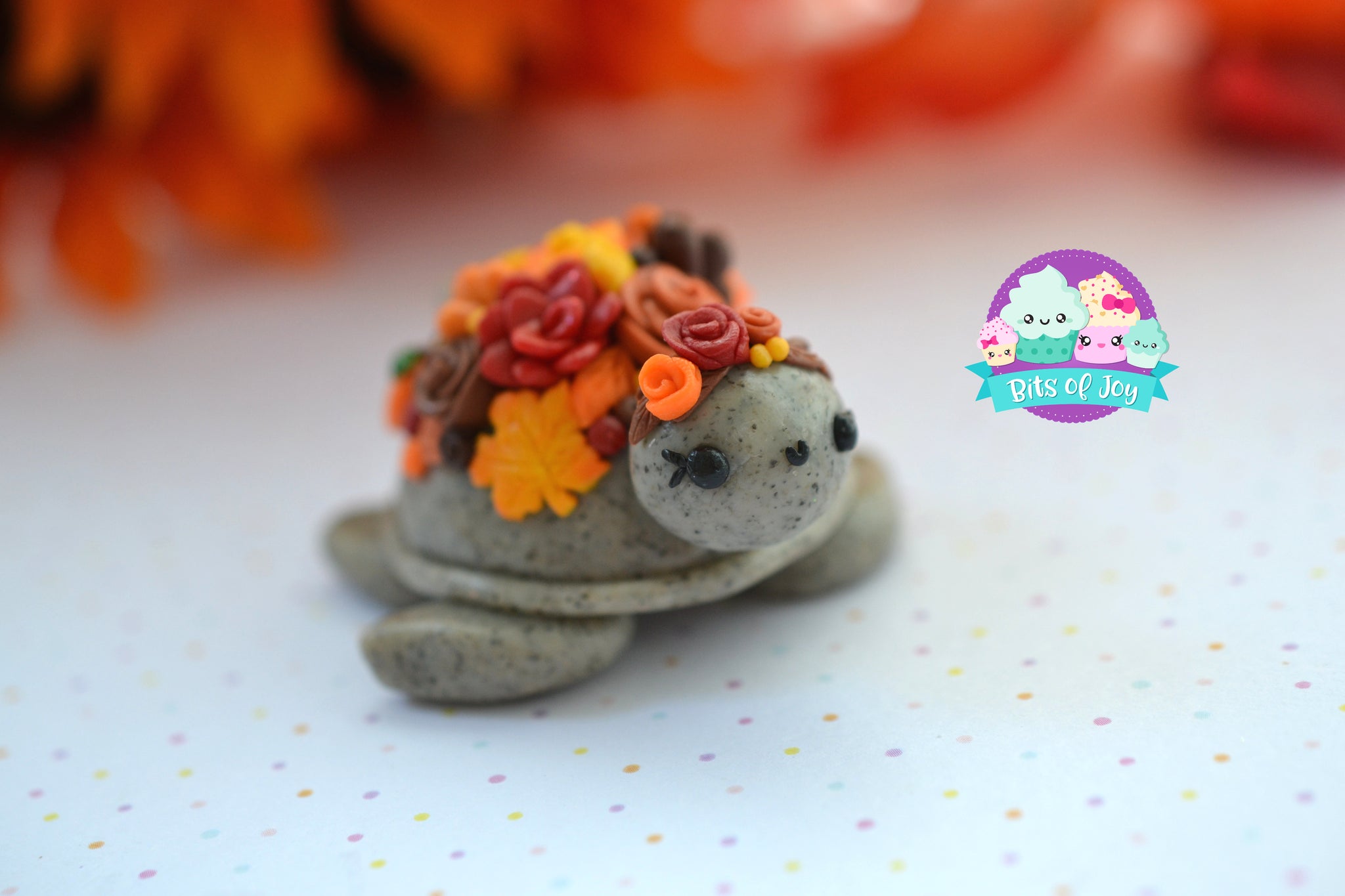succulent turtle clay Fall Succulent Turtle Figurine – Bits of Joy