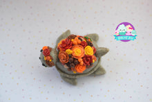 Load image into Gallery viewer, Fall Succulent Turtle Figurine