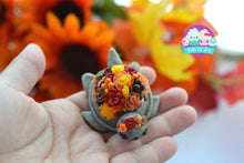 Load image into Gallery viewer, Fall Succulent Turtle Figurine