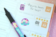 type one diabetes planner sticker