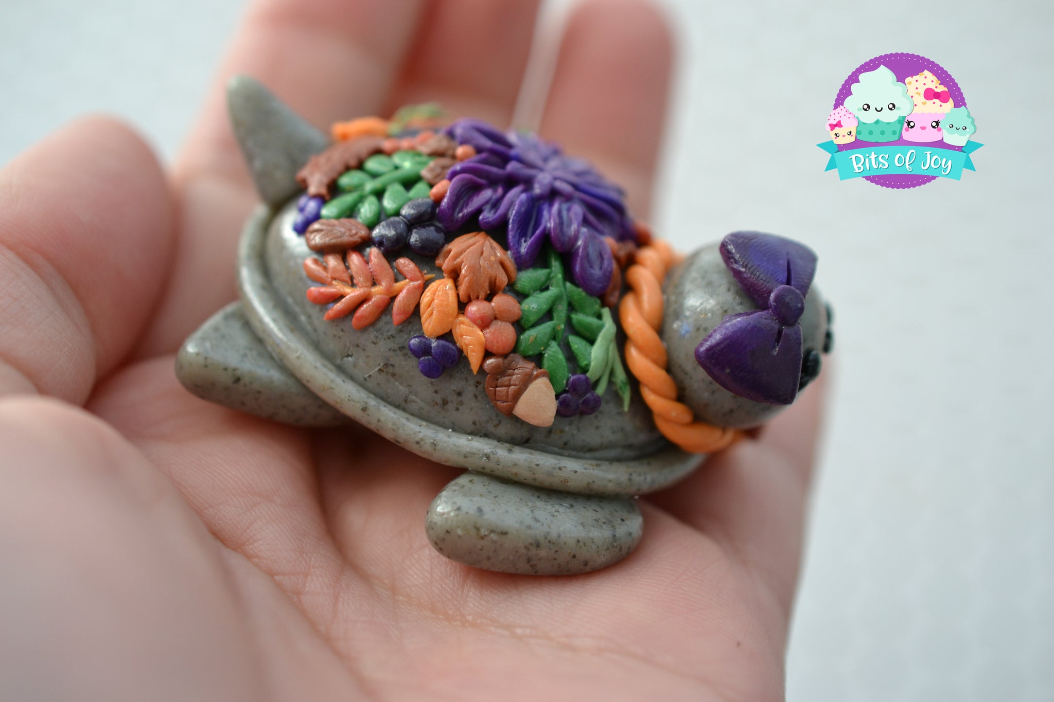 succulent turtle clay Fall Succulent Turtle Figurine – Bits of Joy