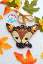 Load image into Gallery viewer, Fall Fox Ornament