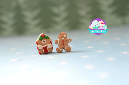 Gingerbread House Studs
