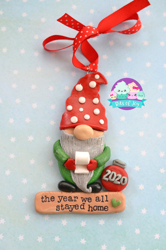 Christmas Gnome 2020 Ornament