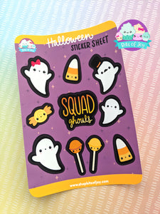 Halloween Squad Ghouls Sticker Sheet