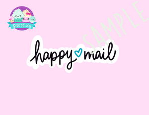Happy Mail Digital Sticker File
