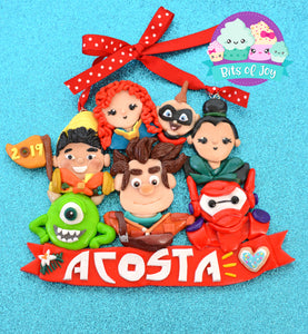 BESTSELLING Character Family Ornaments