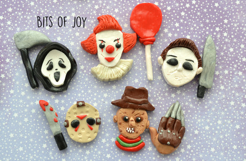 Horror Classics Magnet Set